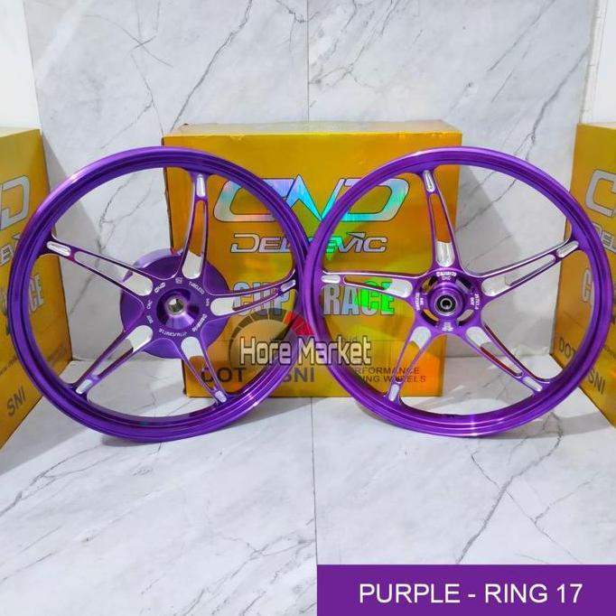 VELG DELKEVIC K-SPEED RING 17 VARIO 110 / 125 / 150 / MIO SMILE / SOUL / MIO M3 / XEON / FINO 125 / 