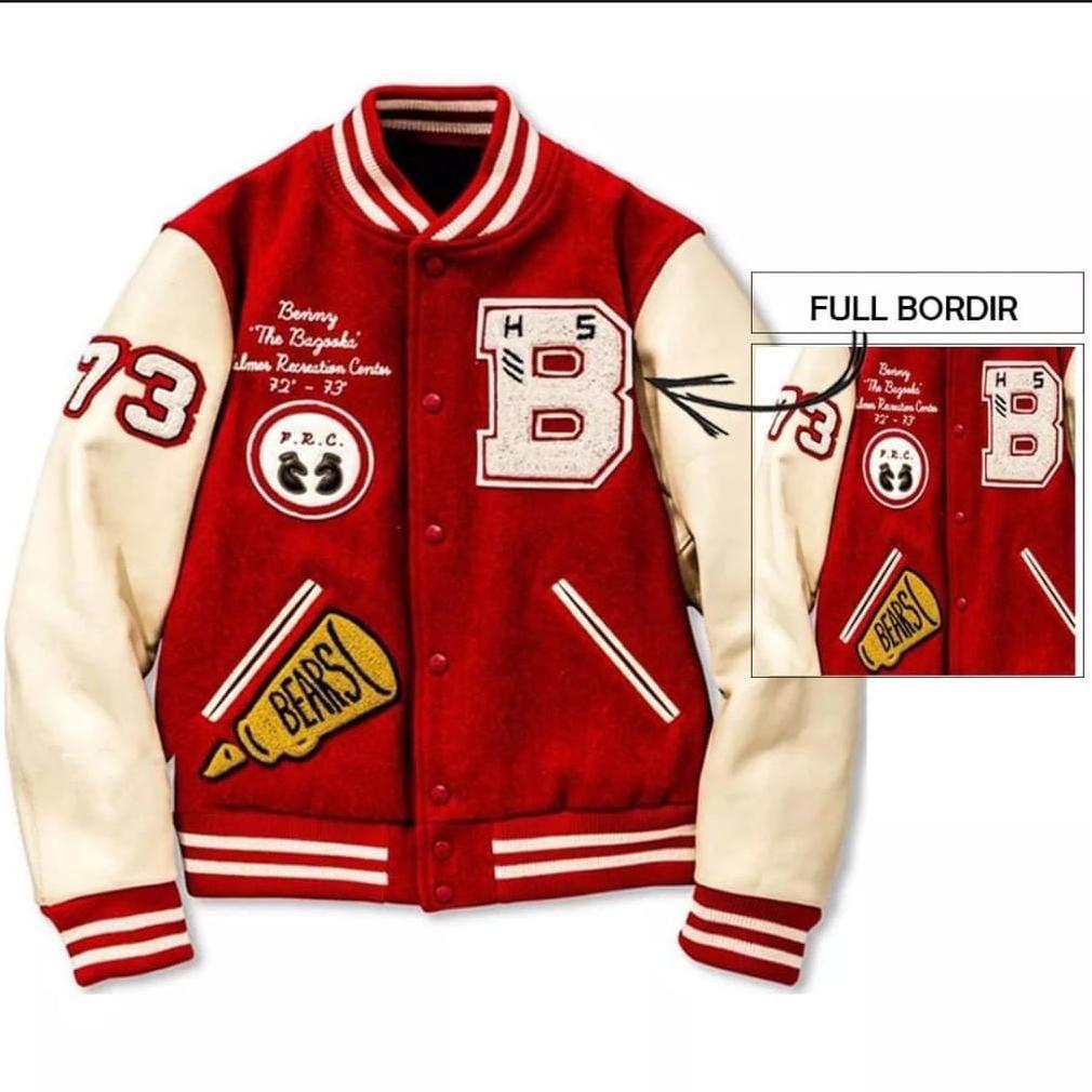 KUALITAS SUPER Jaket Varsity Jacket Baseball Original Distro Pria Wanita Size M L XL XXL