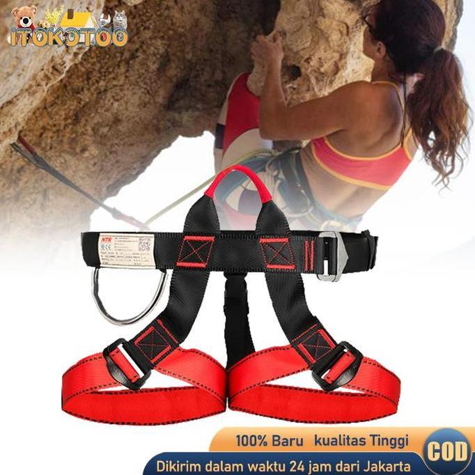 RGPOTZ Harnes Panjat Tebing Harnes Climbing Safety Belt Climbing
