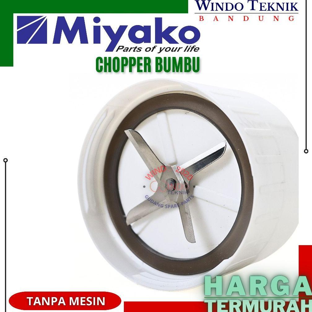 PROMO CHOPER BUMBU MIYAKO SET | WEAT MILL BLENDER CHOPPER BUMBU BASAH DAN KERING NASIONAL / NATIONAL