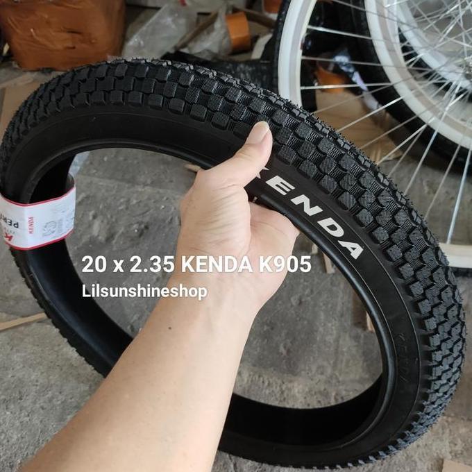 Ban Luar 20 x 2.35 KENDA K905 Sepeda BMX 20x2.35 Hitam Batik Kasar