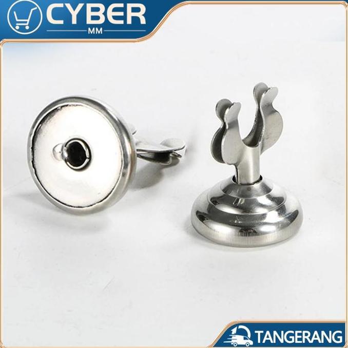 SYLVETI Table Menu Holder Stainless Steel / Stand Menu Meja Makanan Minuman