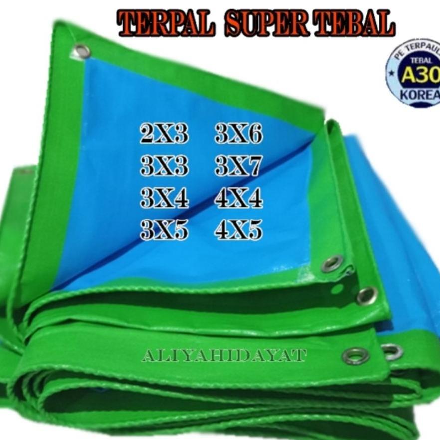 Terpal A30 Korea Super Tebal / Terpal Penutup Mobil/ Terpal Tenda Tahan Lama