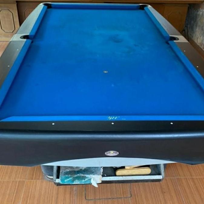 Terlaris Meja Billiard Biliard Bilyard Bilyar 9Feet Import Batu Hitam