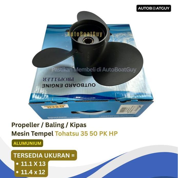 Propeller / Baling-Baling / Kipas Mesin Tempel TOHATSU 35 - 50 PK HP