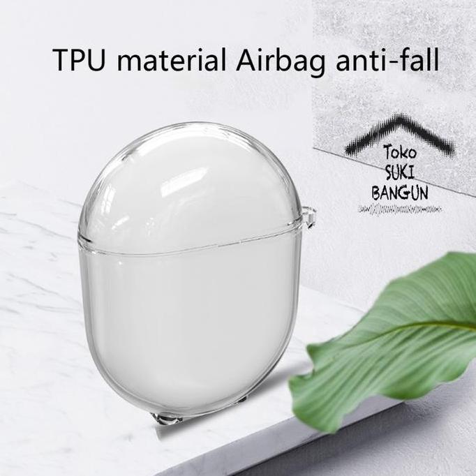 Case untuk Redmi Buds 3 Pro & Airdots 3 Pro Rubber CLEAR Transparent Cover murah
