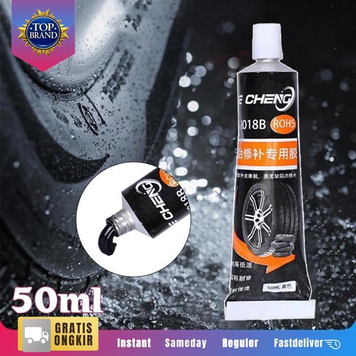 Tire Repair Glue 50Ml Lem Perbaikan Ban Universal Lem Ban Luar Lem Karet Tambal Ban