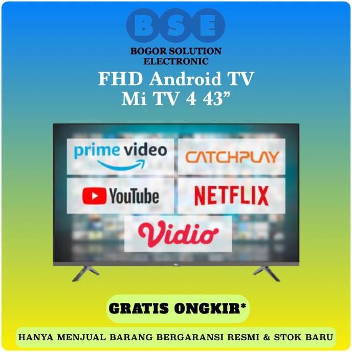 Led tv smart tv 43 inch // Xiomi Mi TV 43 Inch Smart tv 43 xiomi