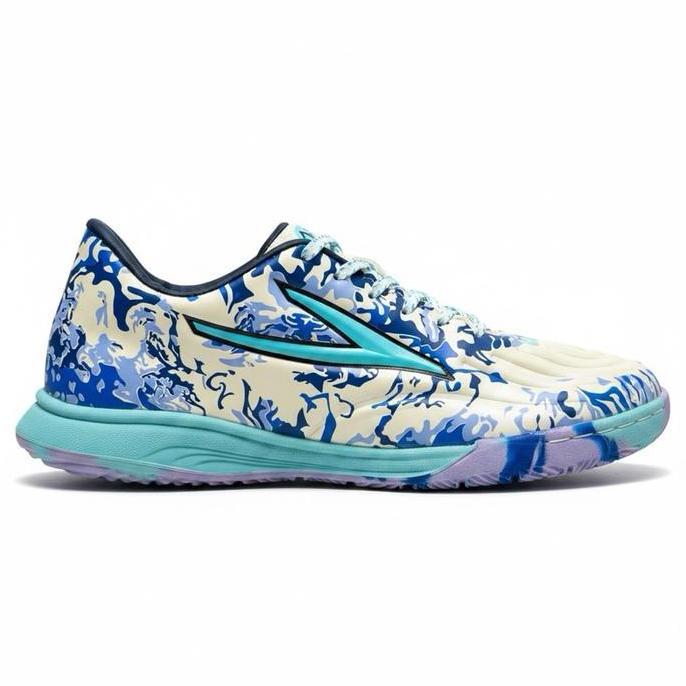 Zevma Sepatu Futsal Original - White IC (Outsole Terbaru) TA