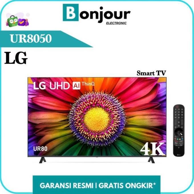 TV LG 50 Inch UR8050 LG 50UR8050PSB 4K Smart TV LG 50UR8050