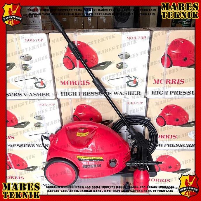 VIRALL MORRIS MESIN CUCI AC 70P / STEAM AC / JET CLEANER MOR-70P MORRIS 70 P *