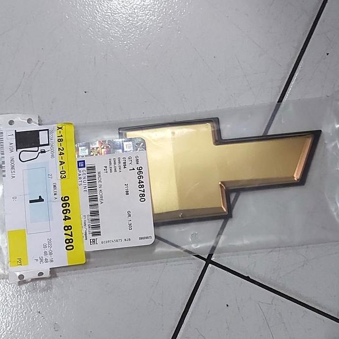 cv.denputu EMBLEM LOGO CHEVROLET GRILL DEPAN LOVA / OPTRA MAGNUM Diskon