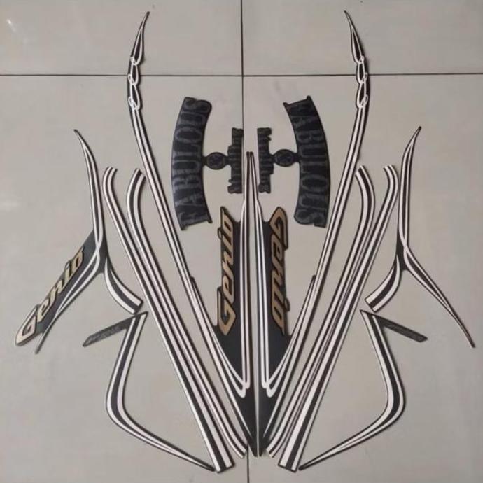 Sticker Striping Lis Motor Honda Genio Fabulous Cbs Iss 2020
