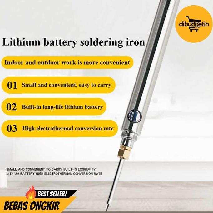 Solder Lithium Battery Grid USB Rechargeable 15W - EVOD CT-15