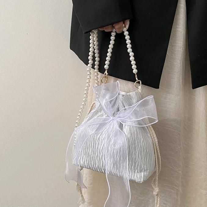 TAS SERUT PITA/ TAS SERUT MUTIARA PITA/ TAS SERUT SELEMPANG MUTIARA TM