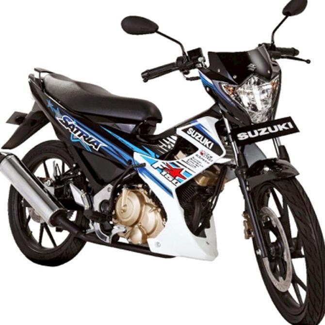 STIKER STRIPING LIS LES BODY MOTOR SUZUKI SATRIA F150 2014 FACELIFT & STRIPING SATRIA FU 2014 STANDA