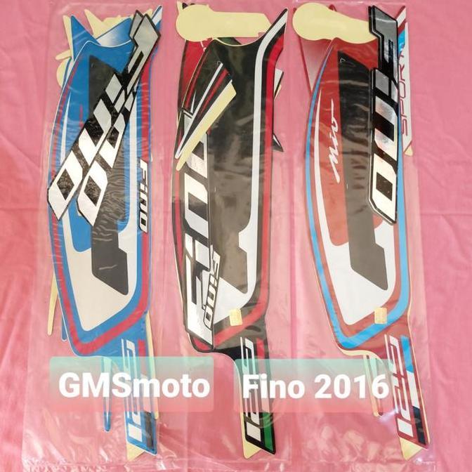Striping motor Fino 2016 / Stiker body Fino 2016