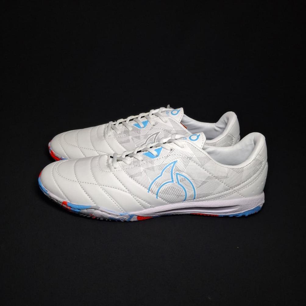 BESTPROMO BISA COD Sepatu Futsal Dewasa Ortuseight Jogosala Crusher V2 Premium - Putih Merah