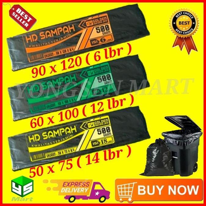 Pilihan- Kantong Sampah Plastik 60 X 100
