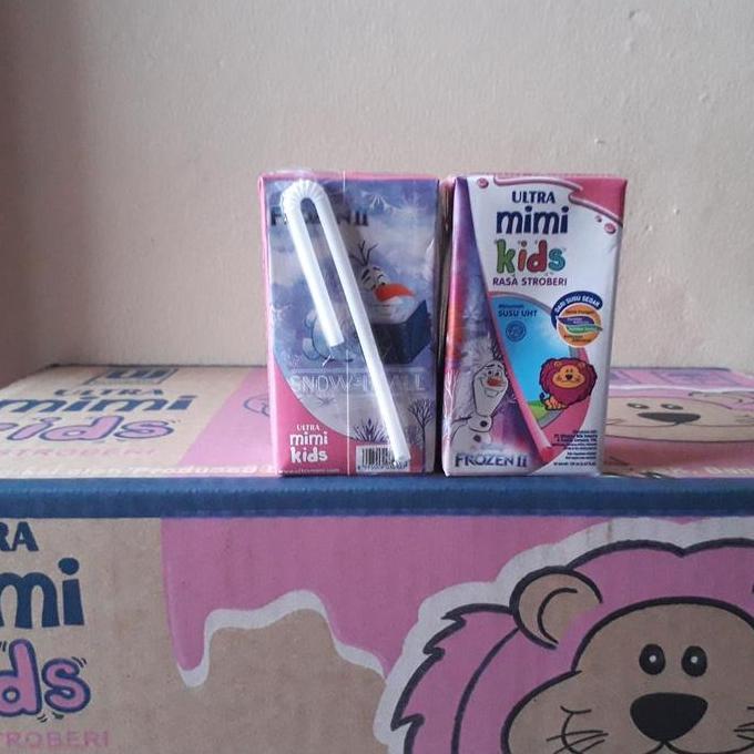 Cow- Susu Ultra Mimi Kids Frozen Rasa Stroberi