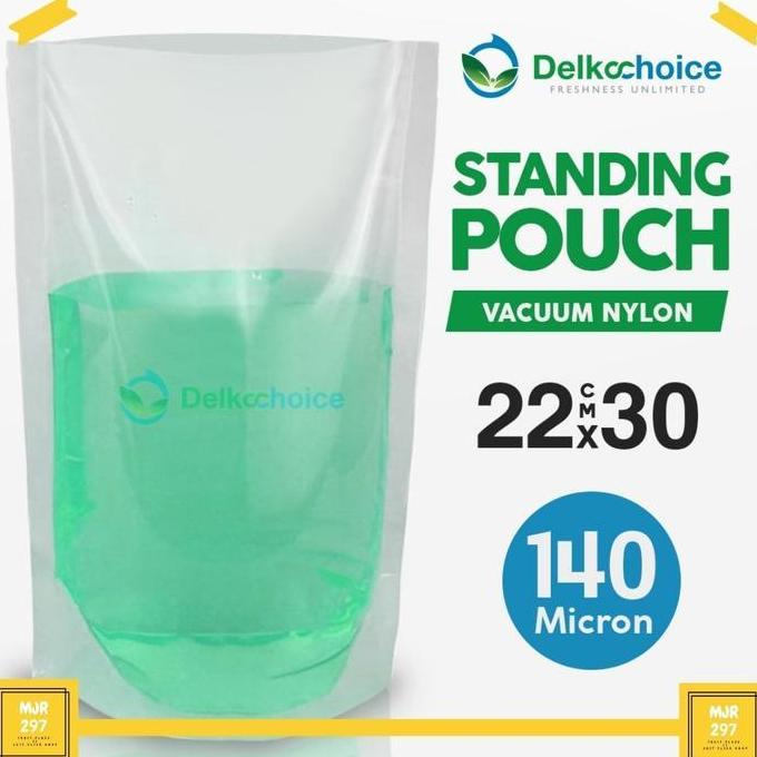 Ver- Standing Pouch Cairan - Standing Pouch Nylon Non Ziplock Delkochoice