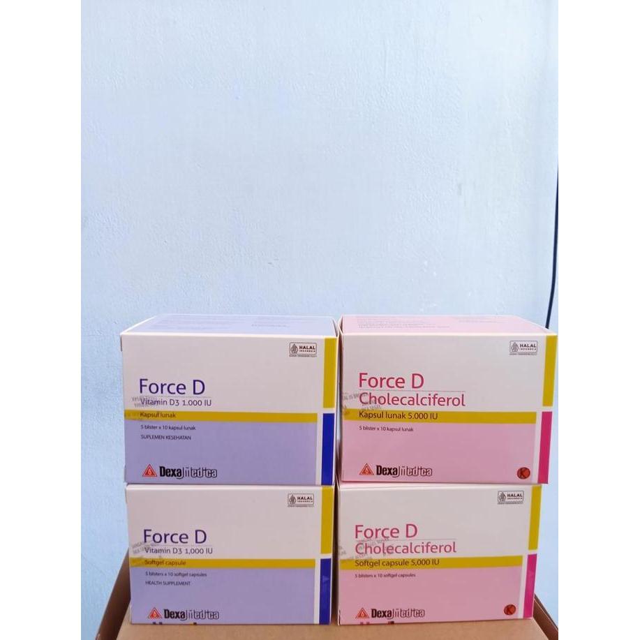Mns- Force D 5000 Iu Vitamin D3 5000
