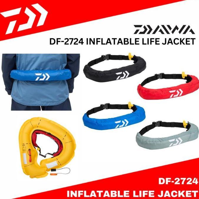 DAIWA DF-2724 INFLATABLE LIFE JACKET RDM27
