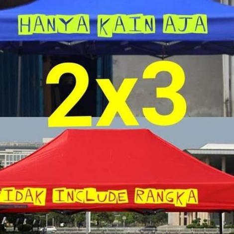 Atap Tenda Lipat 2X3 Terpal Tenda Cafe Daun Tenda Bazar