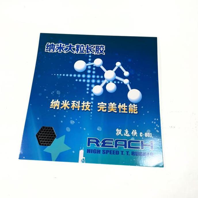 Karet Pingpong Tenis Meja Reach Jerman C-801 OX / Karet Pingpong Reach Bintik Besar Original