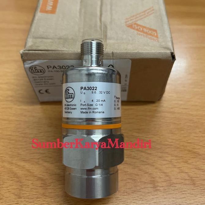 Ready Pressure Transmitter IFM PA3022 / IFM Sensor PA3022 / IFM Sensor PA 3022 / IFM Sensor PA-3022