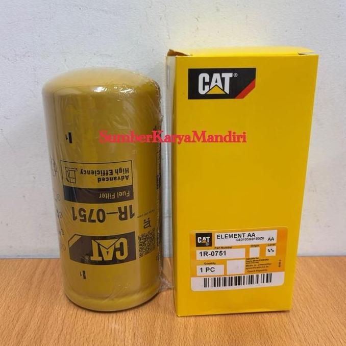 Ready Caterpillar 1R-0751 Fuel Filter / Filter Solar Caterpillar 1R-0751 / Cat Element 1R-0751