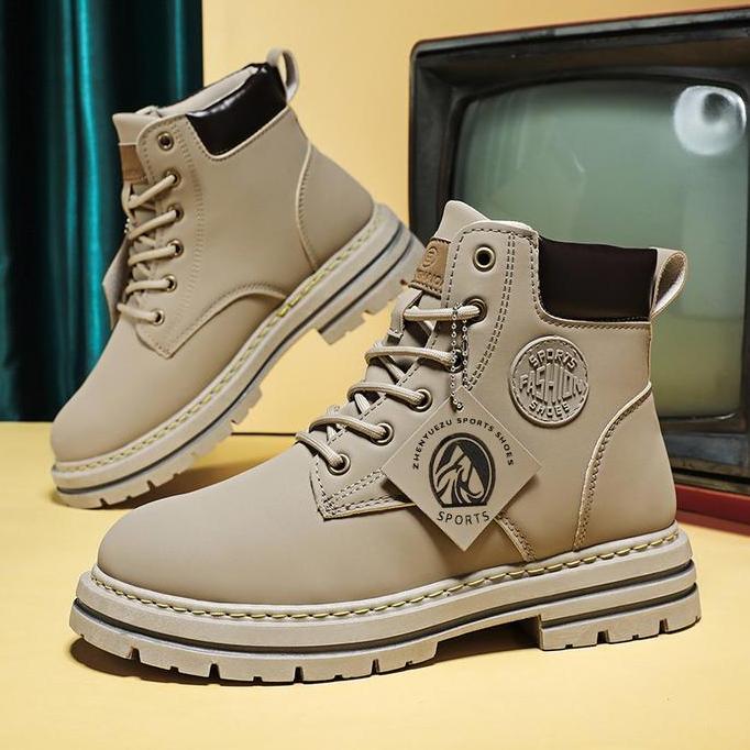 2025 Sepatu Import Boots Tahan Aus Dan Tahan Air High Bots Pria Vintage Keren Jungle Boat Sepatu Ker
