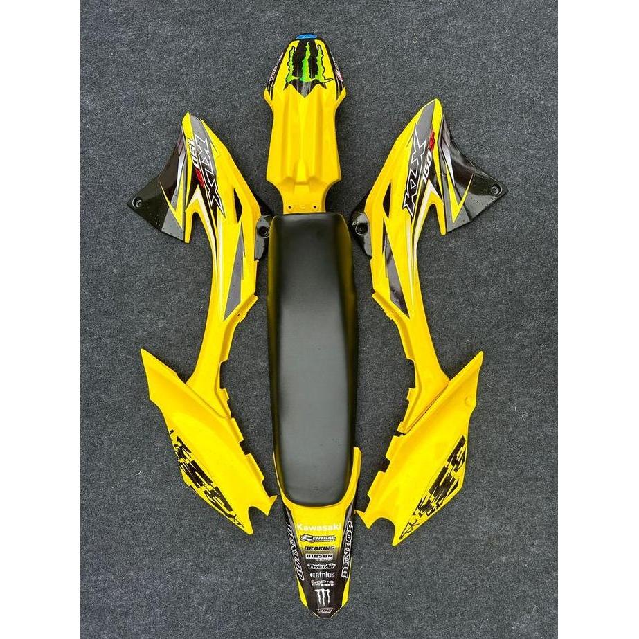 bodi set klx bf bodi kit klx bf 150 2015 body full set bodi klx bf (tanpa tangki & Papan Nomor) saya