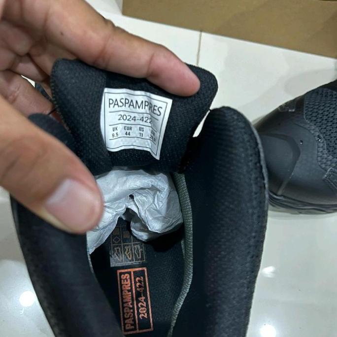 Sepatu Taktikal Paspampres terbaru 2024 tali putar