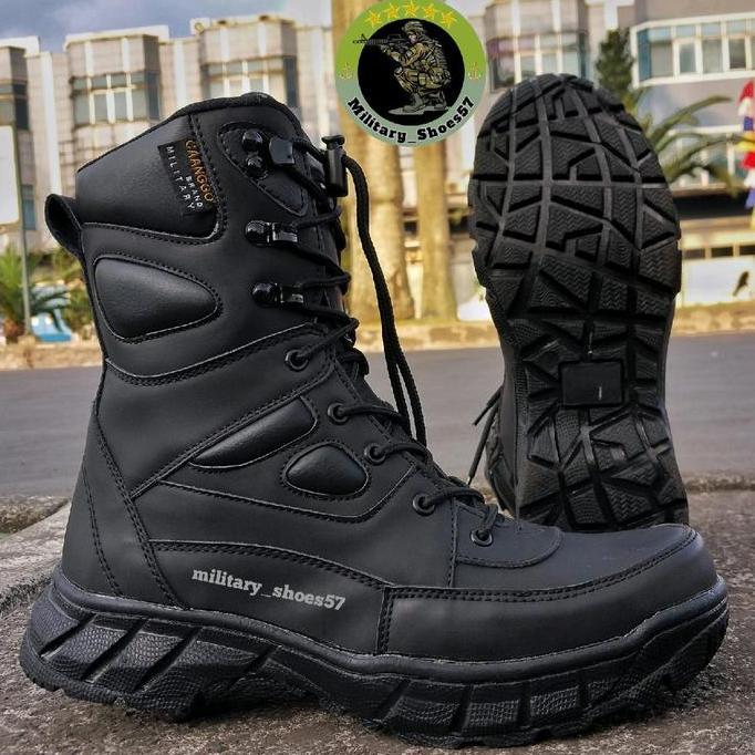 sepatu pdl tni polri satpam scurity satpol model venom safety boots original caanggo militery