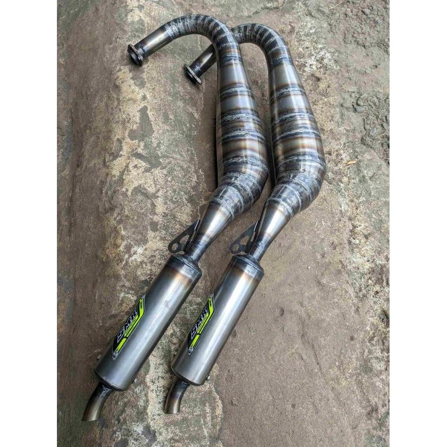Knalpot SMR Rxking Super Pro 91 CRG Plat Karat