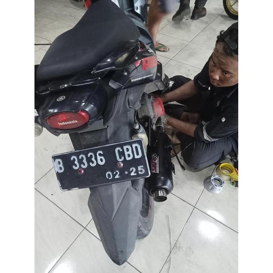 KNALPOT SKR RACING EXHAUST X RIDE. PCX, NMAX, XMAX, VARIO, BEAT, MIO