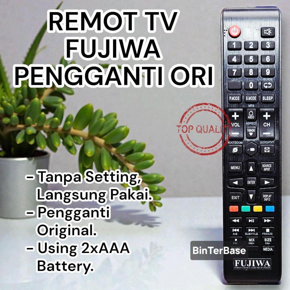 Remot Remote TV Fujiwa LCD LED Android Smart TV KW FUJIWA Pengganti Original Pabrik