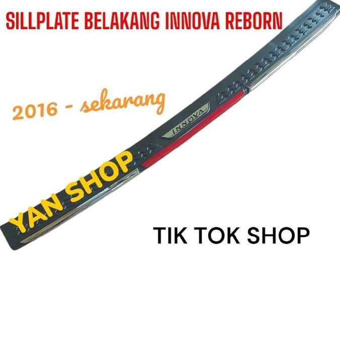 mewong- sillplate silplate BELAKANG Bagasi Mobil Inova Innova Reborn 2016 2017 2018 2019 2020 2021 2