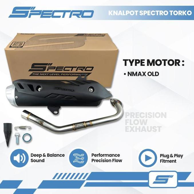 Murah Spectro Knalpot Torko Nmax Old Kenalpot Racing Adem Full Package