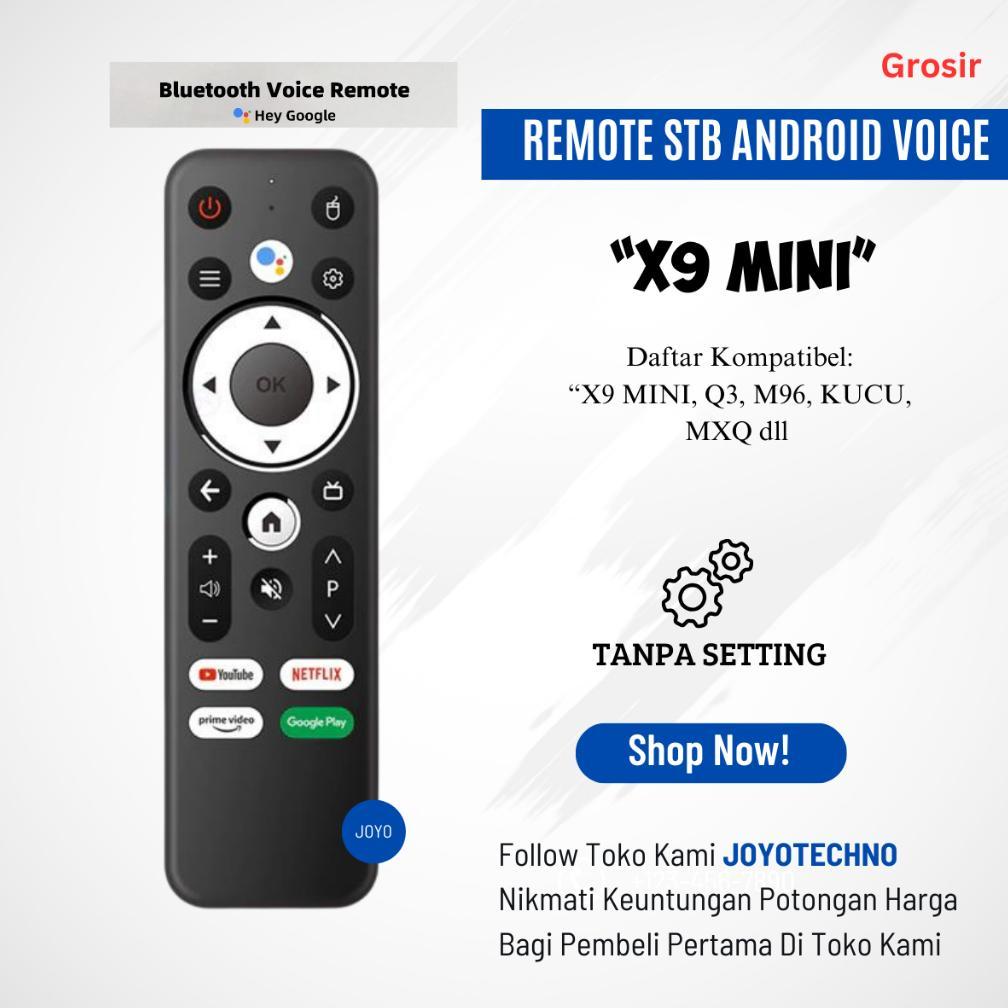 Remote Remot TV Box Android Tripsky X9 Mini M96 mini M96 Plus M96 TV Stick Voice Bluetooth ORI
