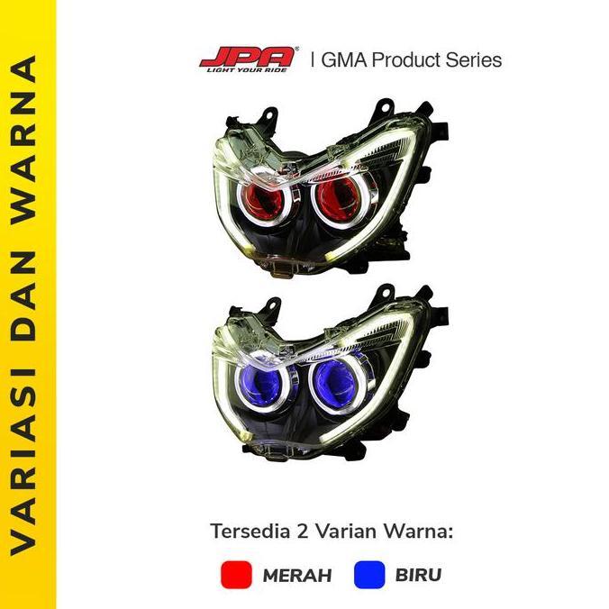 Lampu Depan Nmax HID + Projie