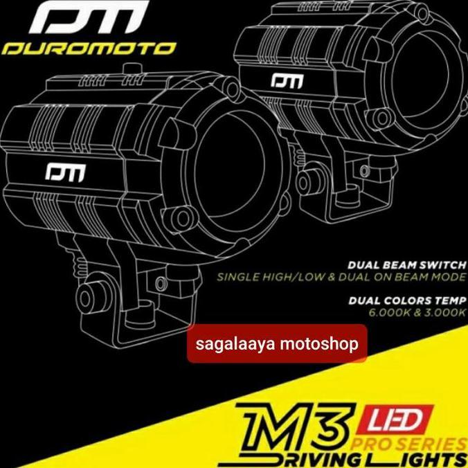 lampu duromoto M3 led M 3 sorot kabut touring adv versys pcx xmax bmw