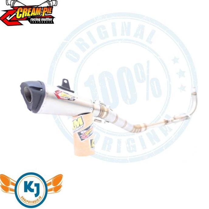 knalpot creampie jupiter z A1 type cr1 stainless orinal racing jogja