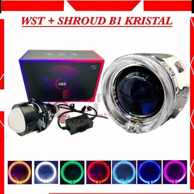 BILED WST AES PAKETAN SHROUD 2,5 INCHI | BILED PROJECTOR AES WST B1