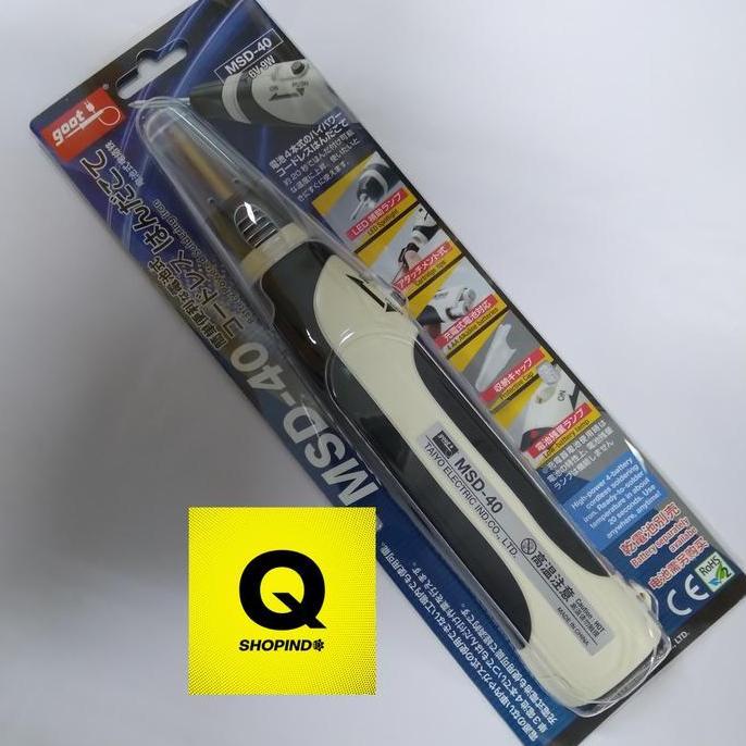 krisfiyantozz Goot MSD40 / MSD-40 / solder iron dc 9w 6v Diskon