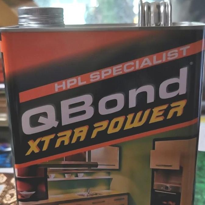 restyreyn- Lem kuning serbaguna Qbond xtra power kemasan galon 2,2kg 2.2kg Diskon