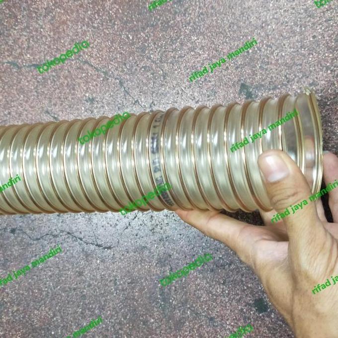 Pu Ducting 1 1/2 Inch Food Grade Flexible Hose Ducting Foodgrade Harga Khusus