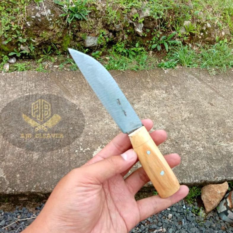 BEST SALE Pisau Dapur Mini Unyil Tanpa Sarung Kayu Jati