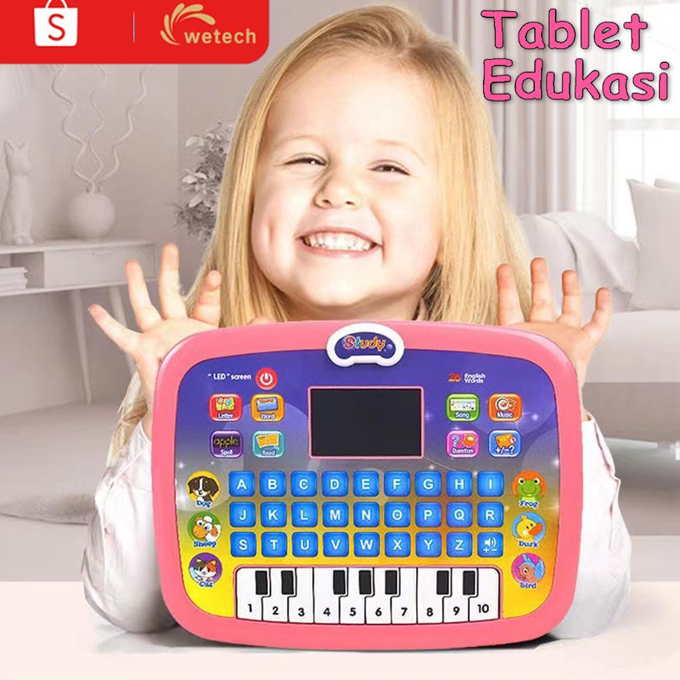 WETECH LAPTOP MAINAN EDUKASI ANAK MAINAN TABLET EDUKASI ANAK TABLET PIANO ANAK MAINAN TABLET BELAJAR
